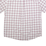 TOMMY HILFIGER Mens Shirt White Check XL