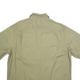 WRANGLER Mens Plain Shirt Green XL