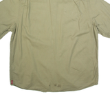 WRANGLER Mens Plain Shirt Green XL