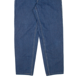 TEDDY'S Womens Jeans Blue Regular Mom 90s W25 L28