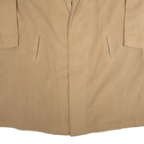 GIUSY BRESCIANI Womens Overcoat Coat Brown 90s L