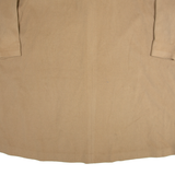GIUSY BRESCIANI Womens Overcoat Coat Brown 90s L