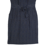 LAURA ASHLEY Womens Pencil Dress Black Sleeveless Midi UK 16