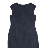 LAURA ASHLEY Womens Pencil Dress Black Sleeveless Midi UK 16