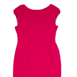 LK BENNETT Womens Bodycon Dress Pink Sleeveless Knee Length UK 16