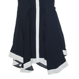 MINT VELVET Womens A-Line Dress Black Sleeveless Midi UK 10