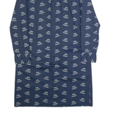 TOMMY HILFIGER Boats Womens Shirt Dress Blue Long Sleeve Knee Length XS