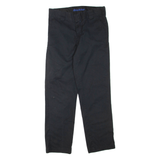DICKIES Mens Trousers Black Slim Tapered W30 L30