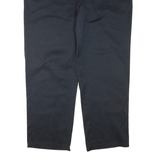 DICKIES Mens Trousers Black Regular Tapered W46 L32
