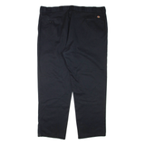 DICKIES Mens Trousers Black Regular Tapered W46 L32