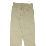 DICKIES Mens Trousers Beige Regular Straight W32 L34