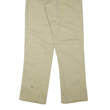 DICKIES Mens Trousers Beige Regular Straight W32 L34