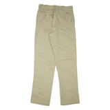 DICKIES Mens Trousers Beige Regular Straight W32 L34