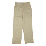 DICKIES Mens Trousers Beige Regular Straight W28 L30