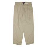 CHAPS Mens Trousers Beige Regular Tapered W36 L32