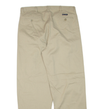 CHAPS Mens Trousers Beige Regular Tapered W36 L32