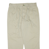 TOMMY HILFIGER Mens Trousers Beige Regular Tapered W36 L30