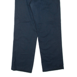 DICKIES Mens Trousers Blue Regular Straight W32 L30