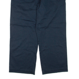 DICKIES Womens Trousers Blue Regular Straight W40 L27