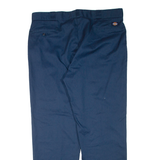 DICKIES Mens Trousers Blue Regular Tapered W42 L32