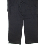 DICKIES Cargo Mens Trousers Black Regular Straight W40 L32