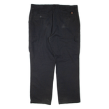 DICKIES Cargo Mens Trousers Black Regular Straight W40 L32