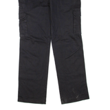 DICKIES Womens Trousers Black Regular Bootcut W32 L31