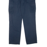 DICKIES Cargo Mens Trousers Blue Regular Straight W32 L33