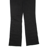 DICKIES Womens Trousers Black Regular Flared W32 L32