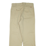 DICKIES Mens Trousers Beige Regular Straight W33 L31