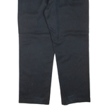 DICKIES Mens Trousers Black Regular Tapered W38 L30