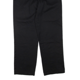 DICKIES Mens Trousers Black Regular Straight W36 L32