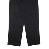 DICKIES Mens Trousers Black Regular Straight W36 L32