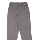DICKIES Mens Trousers Grey Regular Tapered W28 L28