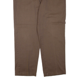 DICKIES Mens Trousers Brown Regular Tapered W38 L28