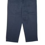 DICKIES Mens Trousers Blue Regular Tapered W36 L30