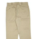 DICKIES Mens Trousers Beige Regular Straight W36 L30