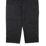DICKIES Cargo Mens Trousers Black Regular Straight W38 L27