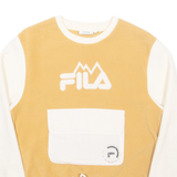 FILA Fleece Womens Sweatshirt Brown S