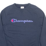 CHAMPION Mens Sweatshirt Blue M