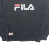 FILA Mens Sweatshirt Black S