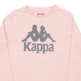 KAPPA Womens Sweatshirt Pink XS