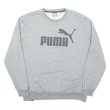 PUMA Mens Sweatshirt Grey XL