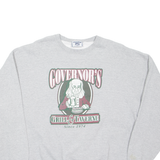 LEE Governor's Grill And Tavern Mens Sweatshirt Grey XL