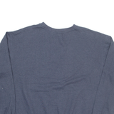 CRAZY APPAREL Monterey California Mens Sweatshirt Blue USA L