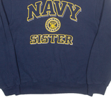SOFFE US Navy Sister Womens Sweatshirt Blue USA S