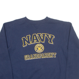 SOFFE US Navy Grandparent Womens Sweatshirt Blue USA L