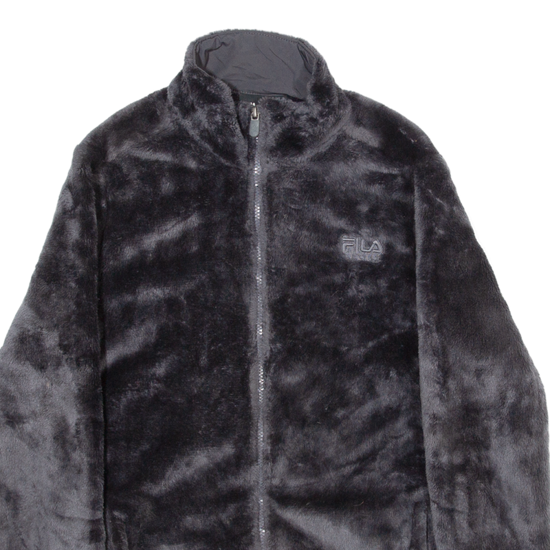 FILA Fleece Lined Womens Fleece Jacket Grey M