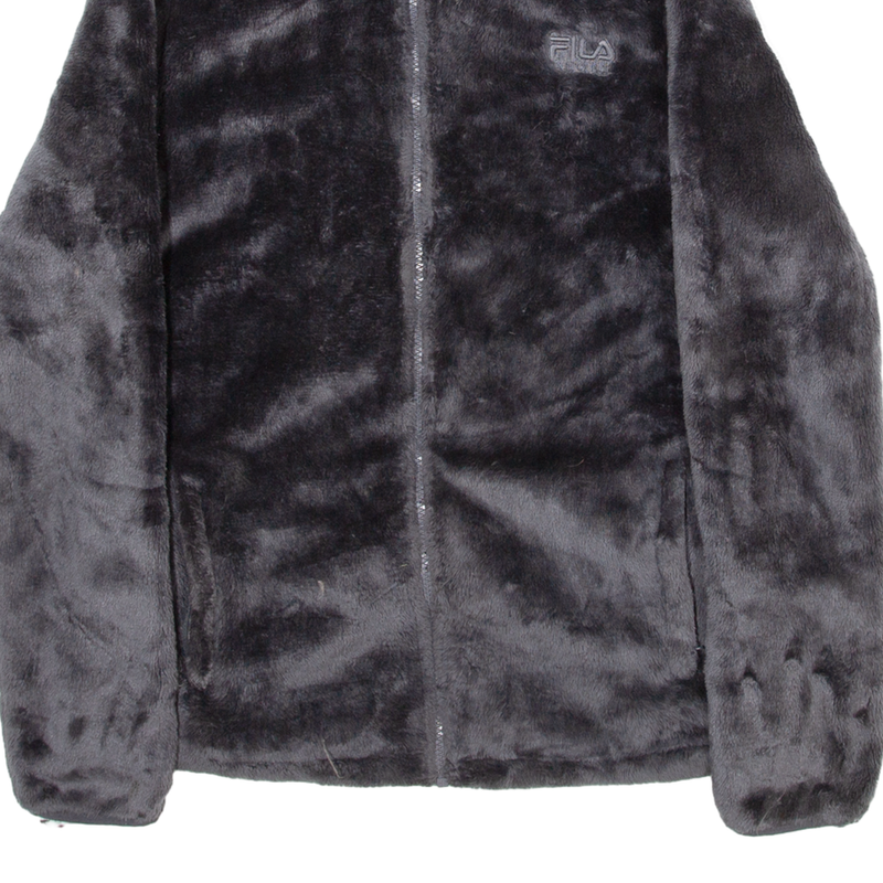 FILA Fleece Lined Womens Fleece Jacket Grey M