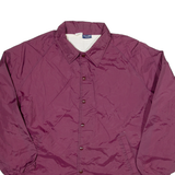 J.BLAIR Mens Shell Jacket Maroon Nylon 90s XL